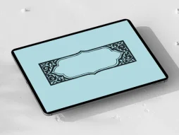 وکتور المان و حاشیه سنتی رنگی رایگان