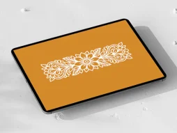 وکتور واگیره حاشیه طرح ماندالا