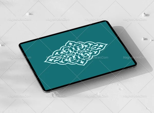 وکتور اسلیمی طرح ترنج