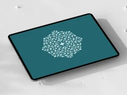وکتور ترنج طرح نقوش اسلیمی تذهیب