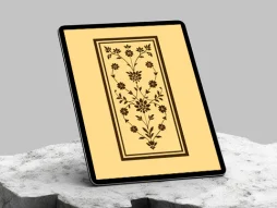وکتور طرح نقوش تذهیب رایگان