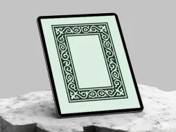 وکتور حاشیه‌ی نقوش سنتی