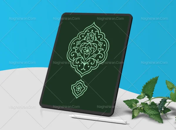 ترنج و سر ترنج تذهیب