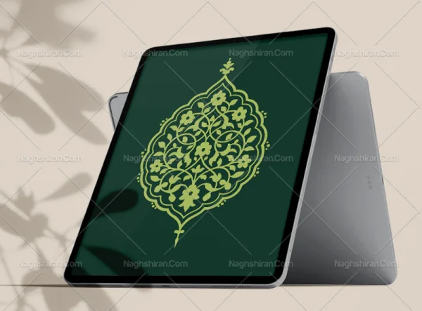 ترنج نقوش ختایی اسلیمی