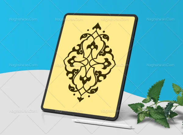 نشان ساده تذهیب