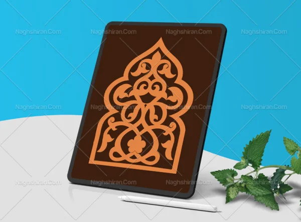 طرح محراب ساده نقوش اسلیمی