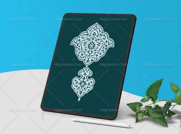 نشان طرح خاص نقوش ختایی