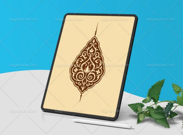 نشان نقوش سنتی و شرفه