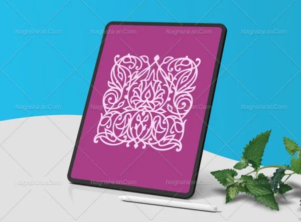 موتیف نقوش تذهیب تو خالی