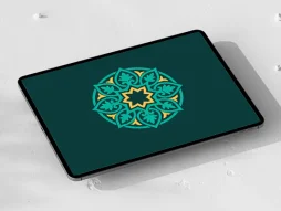 نشان نقوش و المان سنتی رنگی