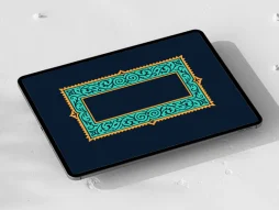 حاشیه نقوش سنتی فیروزه ای