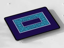 حاشیه نقوش سنتی ابی