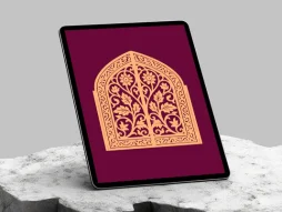 محراب طرح برگ و گل سنتی