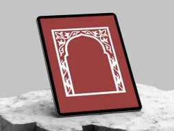 محراب طرح گل و برگ سنتی