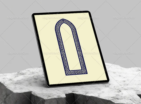 حاشیه نقوش سنتی محراب