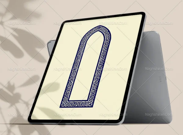 حاشیه نقوش سنتی محراب