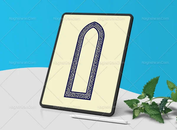 حاشیه نقوش سنتی محراب