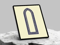 حاشیه نقوش سنتی محراب