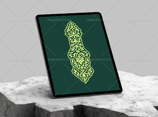نشان طرح خاص گل های ختایی