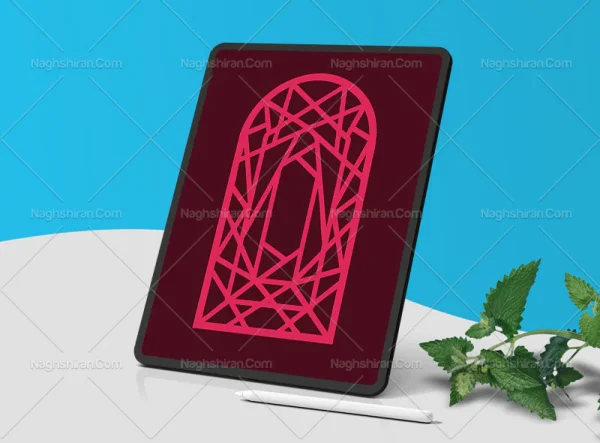 محراب طرح هندسی