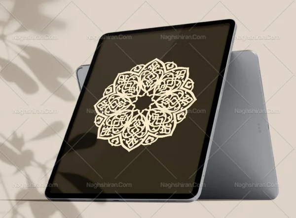 طرح شمسه نقوش سنتی