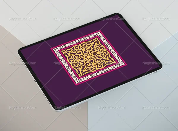 طرح موتیف نقوش سنتی