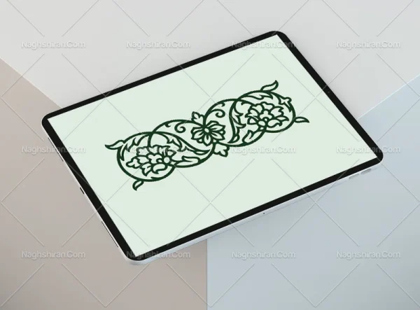 واگیره حاشیه گل های ختایی