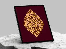 ترنج طرح نقوش سنتی