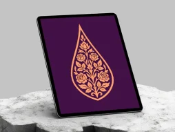 نشان طرح نقش و نگار سنتی