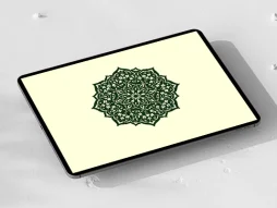 شمسه طرح گل و برگ سنتی