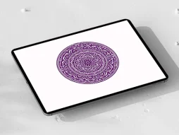 نشان بنفش رنگ سنتی