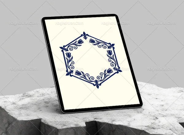 حاشیه طرح شش ضلعی سنتی