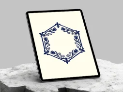 حاشیه طرح شش ضلعی سنتی