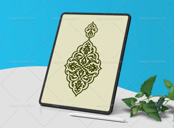 ترنج و سر ترنج ختایی اسلیمی