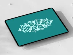 ترنج فیروزه ای المان های سنتی