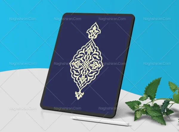 ترنج و سرترنج نقوش تذهیب