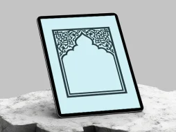 حاشیه محراب نقش و نگار سنتی