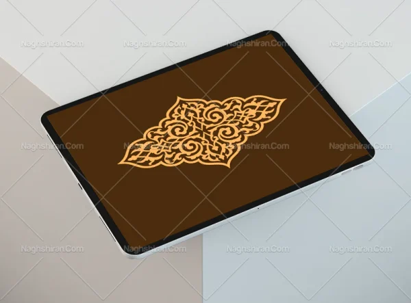ترنج نقوش اسلیمی سنتی