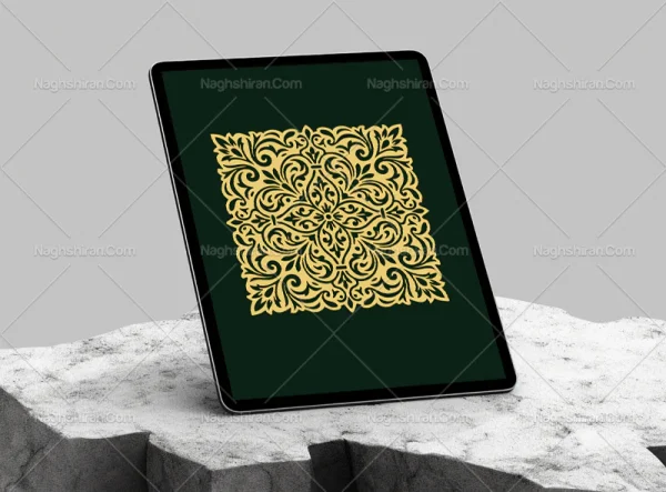 موتیف طرح نقش و نگار سنتی