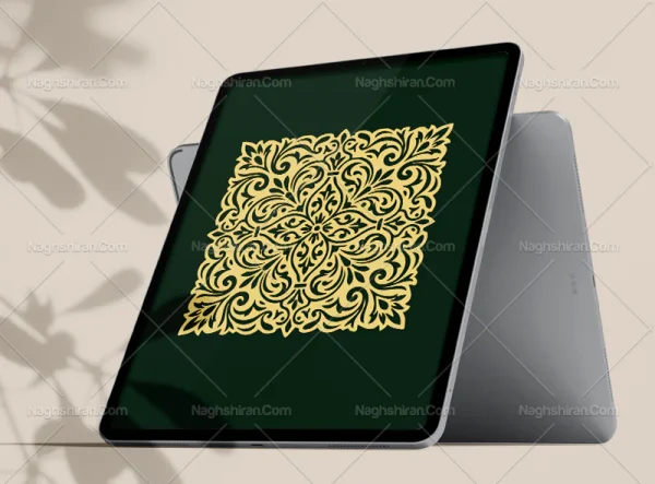 موتیف طرح نقش و نگار سنتی