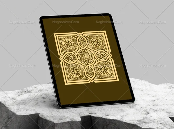 موتیف طرح خلاقانه نقوش سنتی