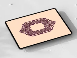 طرح ترنج خلاقانه نقوش سنتی