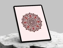 طرح نشان شمسه نقوش سنتی