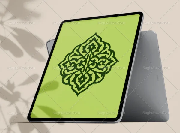 نشان طرح نقوش تذهیب