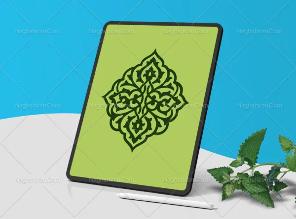 نشان طرح نقوش تذهیب