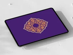 حاشیه نقوش تذهیب رنگی