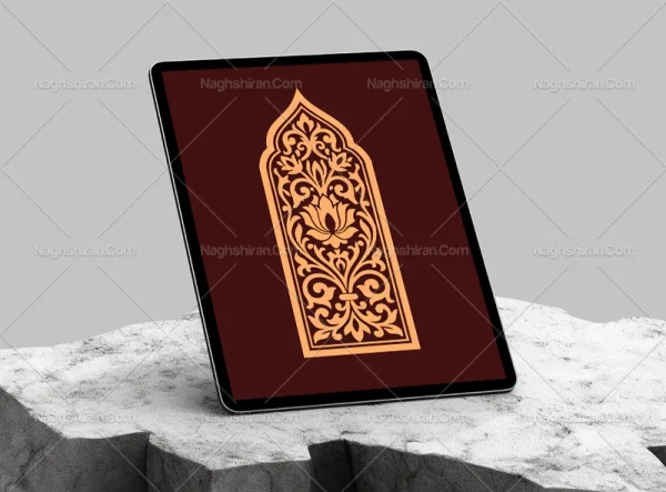 محراب ساده نقوش سنتی