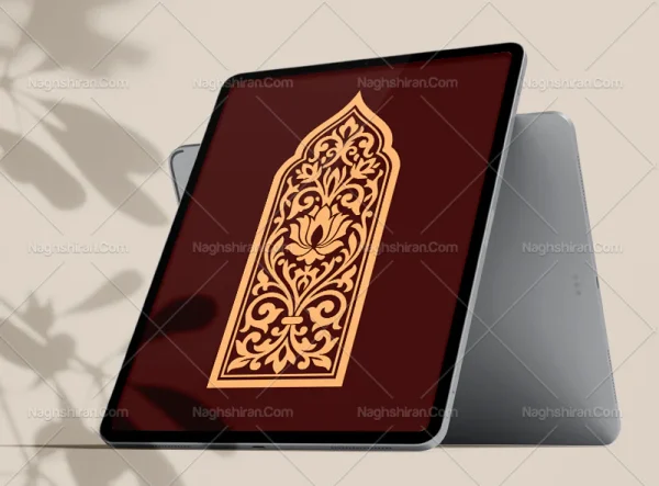 محراب ساده نقوش سنتی