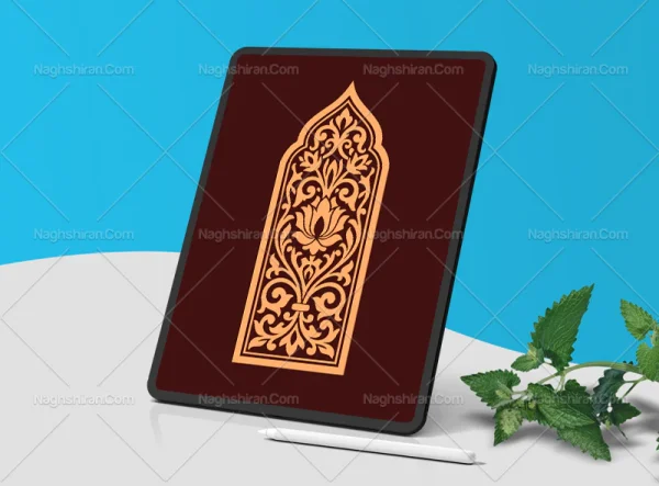 محراب ساده نقوش سنتی