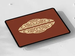 المان نقوش گل و برگ سنتی